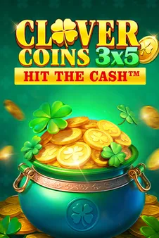 Clover Coins 3x5 slot at Beep Casino